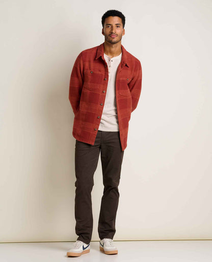 Men's Rockland Heavyweight Organic Cotton Flannel Shirt  | Toad&Co Men