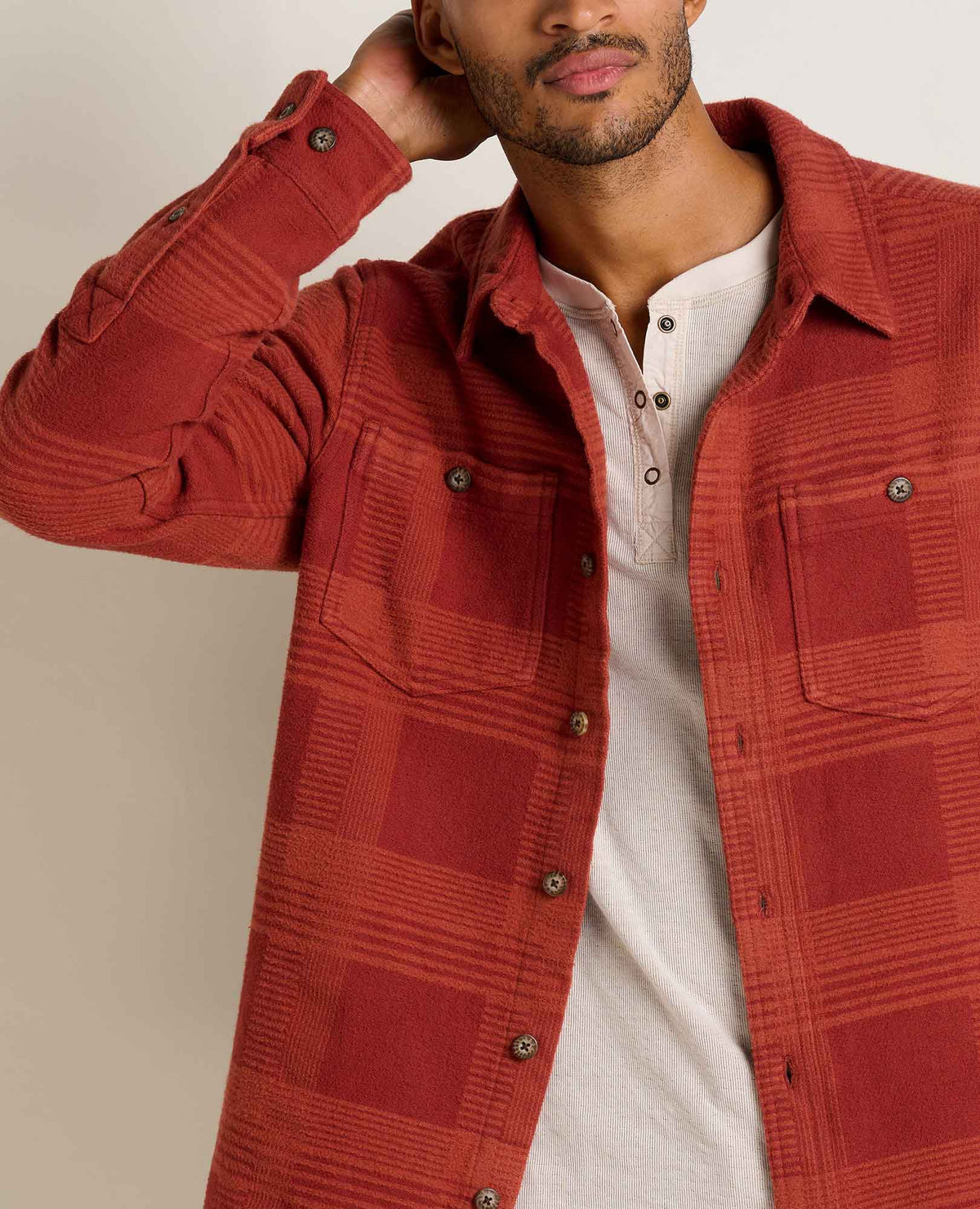 Men's Rockland Heavyweight Organic Cotton Flannel Shirt  | Toad&Co Men