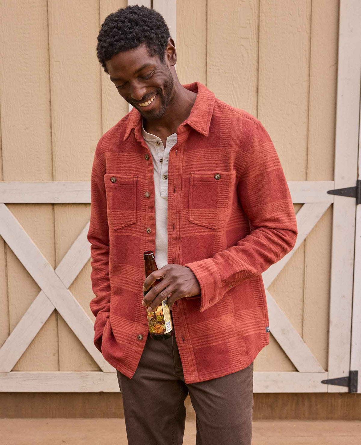 Men's Rockland Heavyweight Organic Cotton Flannel Shirt  | Toad&Co Men