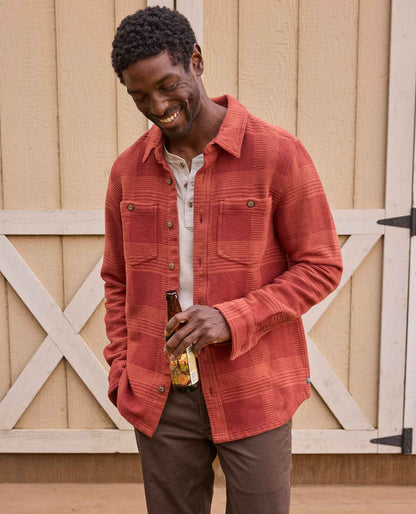 Men's Rockland Heavyweight Organic Cotton Flannel Shirt  | Toad&Co Men