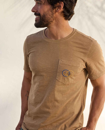 Men's Primo Organic Cotton Crew Tee Embroidered  | Toad&Co Men