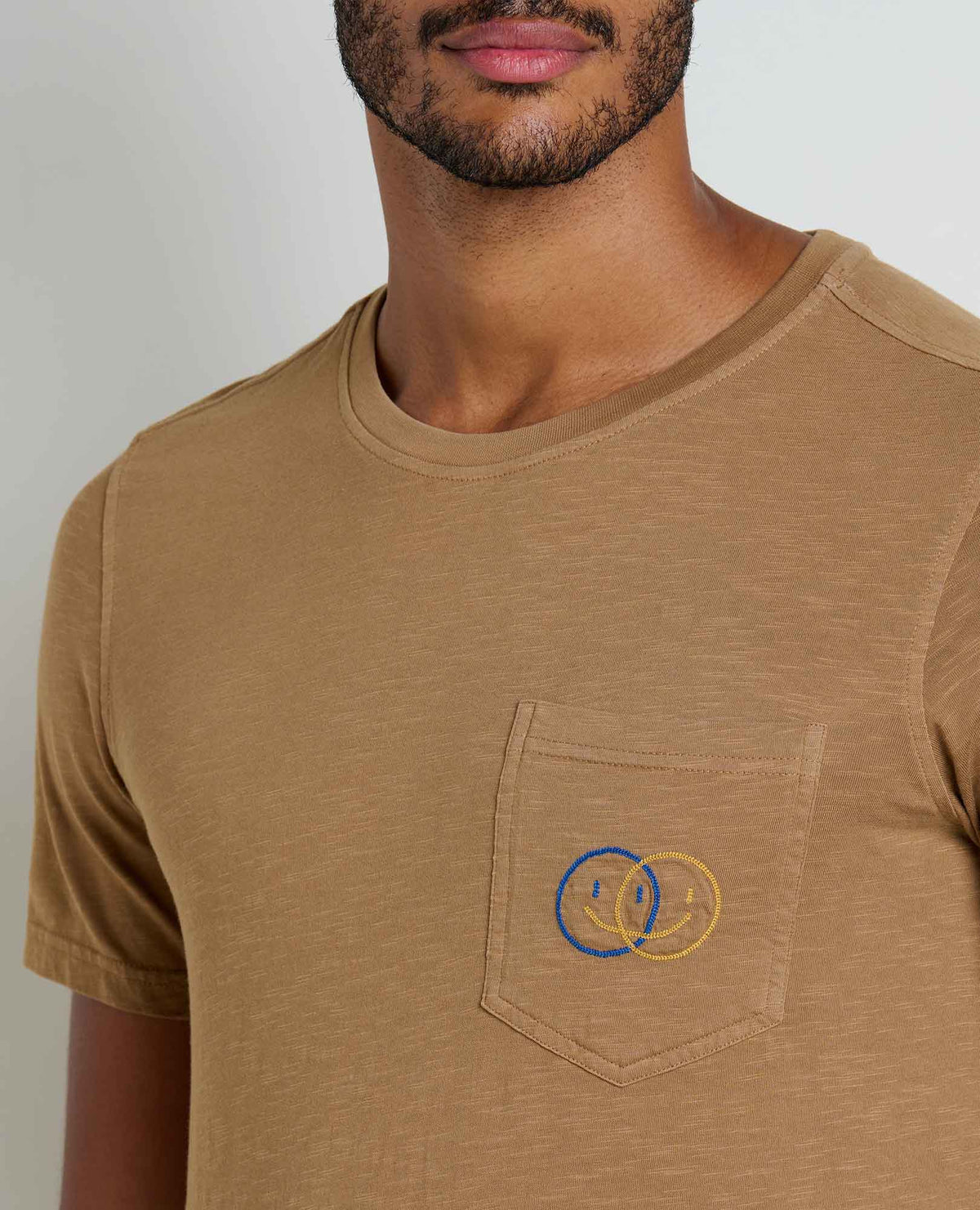 Men's Primo Organic Cotton Crew Tee Embroidered  | Toad&Co Men