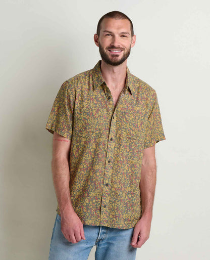 Salton Shirt - 100% Organic Cotton Airy Summer Travel Shirt  | Toad&Co Men