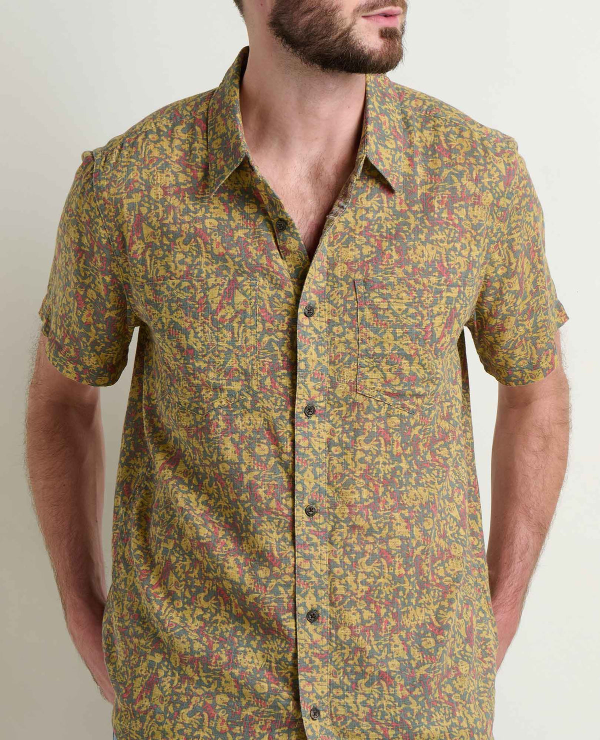Salton Shirt - 100% Organic Cotton Airy Summer Travel Shirt  | Toad&Co Men