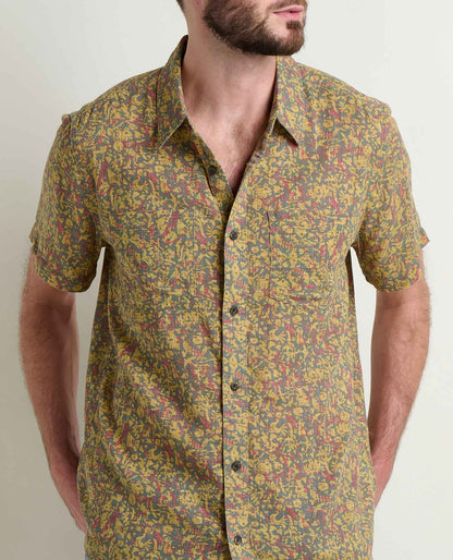 Salton Shirt - 100% Organic Cotton Airy Summer Travel Shirt  | Toad&Co Men