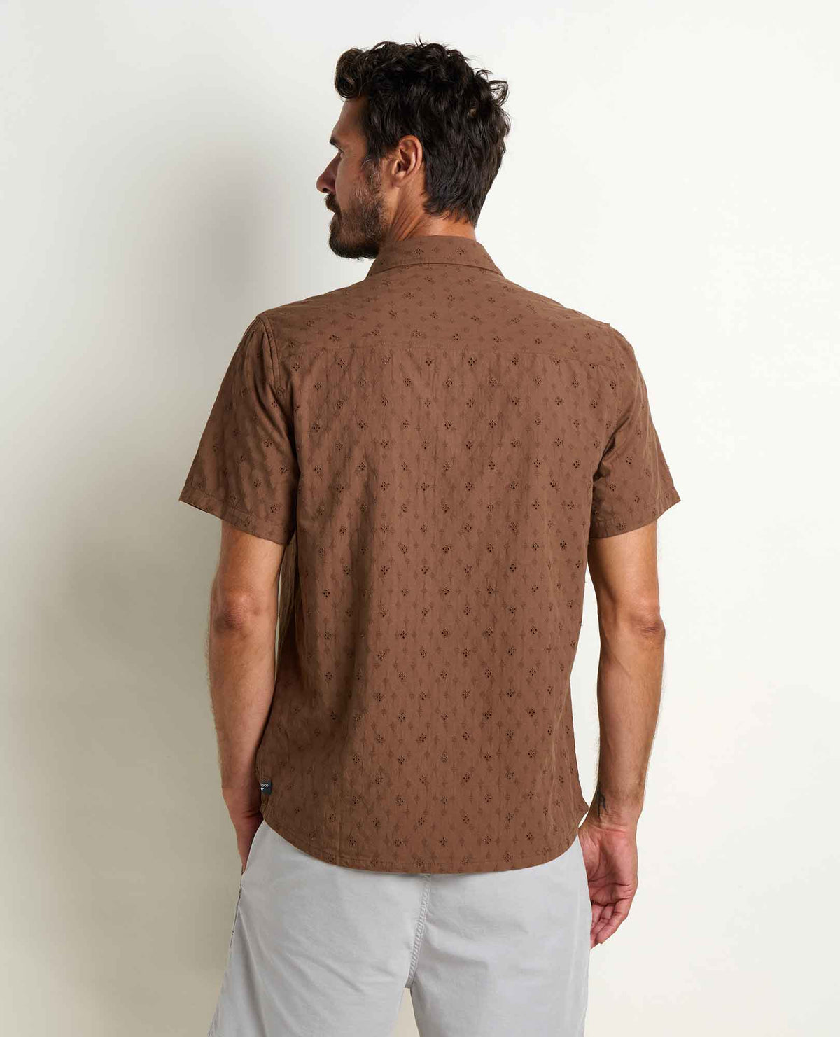 Airscape Embroidered Shirt - Organic Cotton Tropical Shirt for Men  | Toad&Co Men