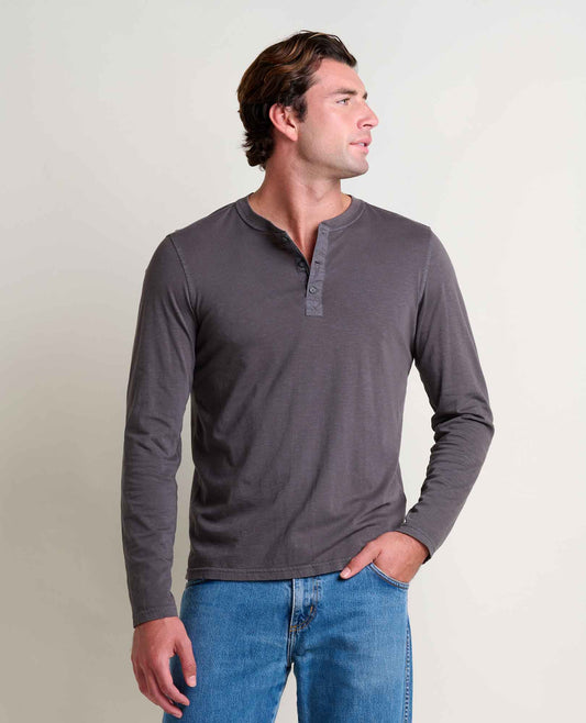Men's Primo Long Sleeve Henley - Organic Cotton Tee by Toad&Co  | Toad&Co Men