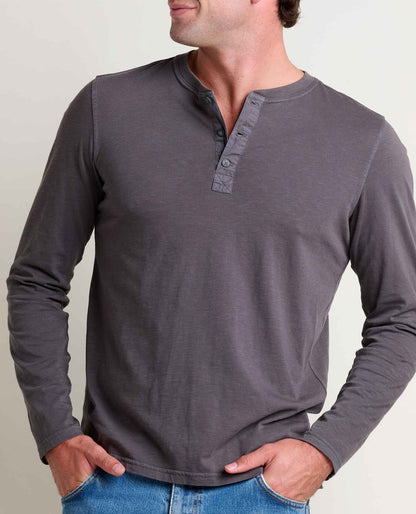 Men's Primo Long Sleeve Henley - Organic Cotton Tee by Toad&Co  | Toad&Co Men