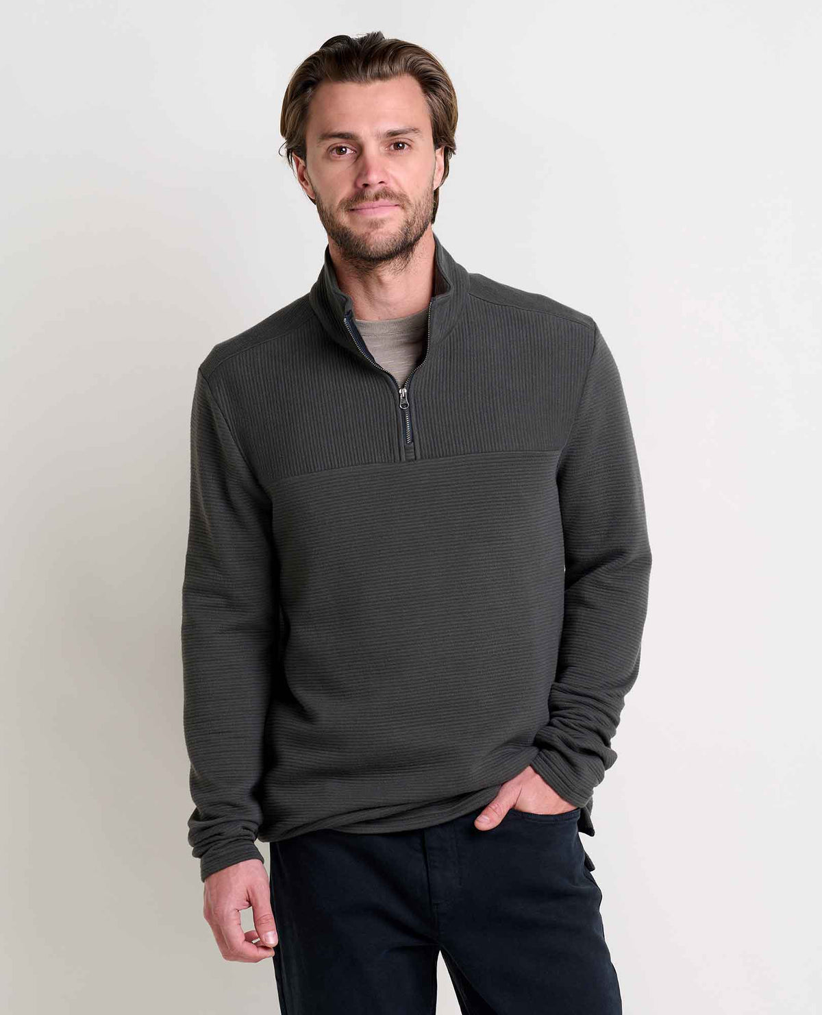 Moonwake 1/4 Zip Pullover - by Toad&Co  | Toad&Co Men