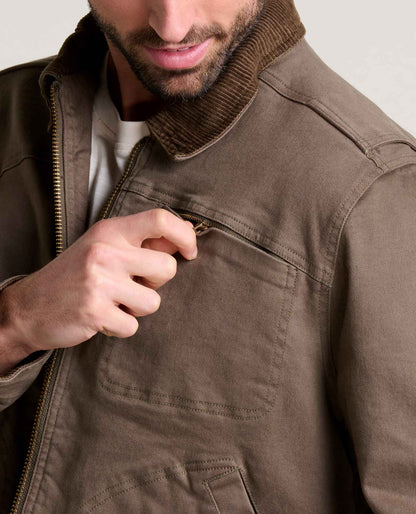 Men's Organic Cotton Denim Trucker Jacket  | Toad&Co Men